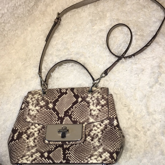 Michael Kors Embossed Python Purse Set - Picture 4 of 7